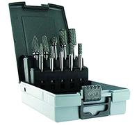 Tivoly Jeu de fraises Carbide FLK10 Ø6/Ø12, queue 6 mm (10 fraises)