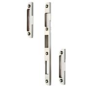 Jeu de gâche 16mm pour serrure 10500 brillant droite - VACHETTE - 16704000