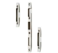 Vachette – Jeu de gâches pour serrure 20500 – Têtière 18 mm, 16×10,5 mm, bouts bateau, gauche