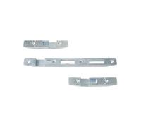 Jeu de gâche réversible pour serrure TRILOCK plates 5900 bout rond A2P* - - 16633000