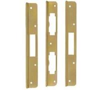 Jeu de gâches équerre pour serrure TRILOCK série 5000 bout carré droite - VACHETTE - 16606000