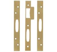 Jeu de gâches plates pour serrure TRILOCK série 5000 bout carré - VACHETTE - 16537000