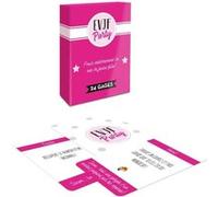 Jeu de gages pour enterrement de vie de jeune fille - EVJF - 24 gages - Humour Rose G