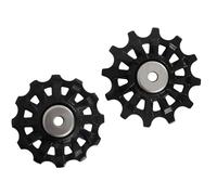 Jeu de galet derailleur arrière Campagnolo Noir