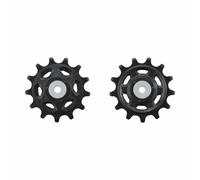 Jeu de galets vélo Shimano RD-M8130-SGS (x2) Noir
