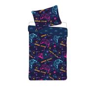 Jeu De Gamer Zone Housse De Couette Set 135x200 CM 100% Microfibre
