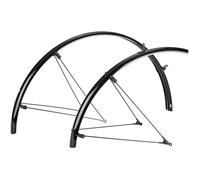 SKS Jeu de garde-boue Bluemels Basic 35 mm 28'' Argenté/Noir