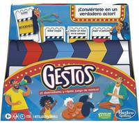 Jeu de gestes, jeu de mime familial pour 4 joueurs ou plus, comprend un tableau d'affichage et des cartes personnalisables Hasbro Gaming