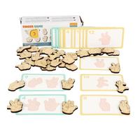 Jeu de gestes Puzzle pour l'apprentissage des - Jeu d'entraînement de la motricité Fine, Exercices de Coordination pour Les Mains, Les Yeux, Le Jouet 'Intelligence créative, la