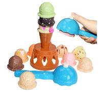 Jeu De Glaces Maison, 16 Pièces, Jouets Jenga, Simulation Nourriture Mignonne, Jouets Éducatifs Interactifs Parent-Enfant