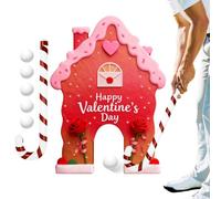 Jeu de Golf à Thème Maison de Pan | Jouet portable pour une utilisation en intérieur et en extérieur pour les fêtes - Ensemble Parcours complet sur le thème du d'épice, pour la maison, le bureau