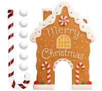 Jeu de golf d'intérieur - Noël portable et réutilisable, maison en d'épice, jouets de golf d'intérieur, pour événements en plein air, réunions, fête, célébration, anniversaire