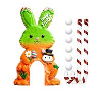 Jeu de Golf pour les fêtes - Activité portable pour Pâques - Mini parcours de golf avec batte et balles | pour les fêtes et les réunions familiales dans la maison, le salon, la chambre et la salle de
