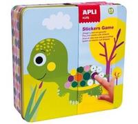 Jeu de gommettes Les Animaux Tortue Apli Multicolore G
