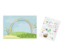 Jeu De Gommettes Repositionnables Spécial Pâques 22 X 32 Cm