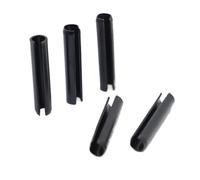 Jeu de goupilles à ressort fendues de haute qualité, 10 à 50 pièces GB879 M3 M4 M5 M6 M8, goupille fendue cylindrique élastique à ressort en acier(M4x20pcsx25mm)