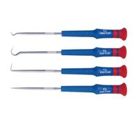 Jeu de grattoirs à crochet de précision - 4 pièces