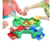 Jeu de grenouille affamée - Jouet de combat mangeur de perles pour garçons et filles, ensemble de jeu de plateau d'action réflexe rapide | Activité familiale classique sur table, développement de comp