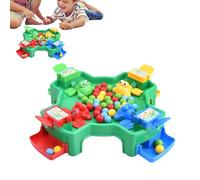 Jeu de grenouille affamée, jouets de combat pour garçons, Jeu de bureau portable Hungry Frog, Jouet de table préscolaire, jeu de réflexes rapides intenses, jouet d'entraînement de motricité Fine pour