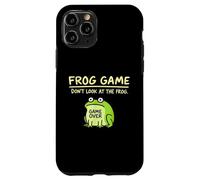 Jeu de Grenouilles Don't Look at The Frog Funny Frog Coque pour iPhone 11 Pro