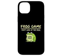 Jeu de Grenouilles Don't Look at The Frog Funny Frog Coque pour iPhone 14 Plus