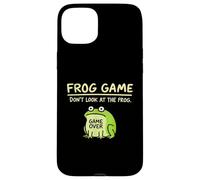 Jeu de Grenouilles Don't Look at The Frog Funny Frog Coque pour iPhone 15 Plus