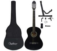 Jeu De Guitare Classique De Débutant 12 Pcs Noir 4/4 39