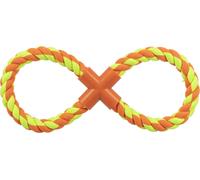 Jeu de harpon, coton/polyester 35 cm vert clair/orange