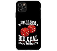 Jeu de Hasard Big Deal Craps Community Dice Coque pour iPhone 11 Pro Max