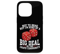Jeu de Hasard Big Deal Craps Community Dice Coque pour iPhone 13 Pro