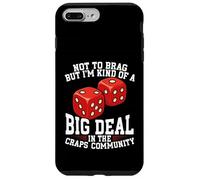 Jeu de Hasard Big Deal Craps Community Dice Coque pour iPhone 7 Plus/8 Plus