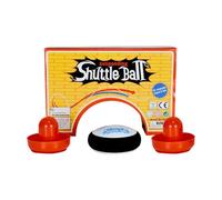 Jeu De Hockey sur Air De Table, Palet Flottant pour Hockey sur Air, Jeu des Table Portable avec 2 Poussoirs, pour Les Fêtes, Anniversaires Et Rassemblements en Famille