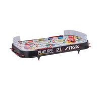 STIGA Hockey sur Table Playoff 21 Jeu de Table Suède-Canada, Mixte Enfant, Noir/Blanc, 96 x 50 cm