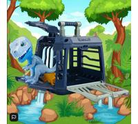 Jeu de jailbreak indompté avec T-Rex interactif