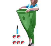 Jeu de Jardin Granny Pants, Ensemble de Jeu Granny Pants géant, Jeux de fête en Plein air hilarants pour Les réunions de Famille et Les rassemblements dans la Cour arrière(Green,Child)