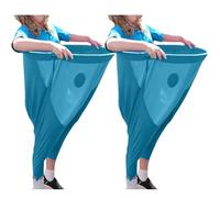 Jeu de Jardin Granny Pants, Fête Granny Pants ! Jeu de Lancer géant Granny Pants, avec 4 balles rebondissantes et 2 cônes de marquage, Jeux de fête en Plein air pour réunion de Famille (Blue)