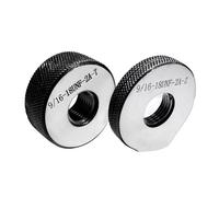 Jeu de jauges à bague à filetage fin Non Standard, 1-1/16 à 1-5/16 UNC/F/EF/S, outil de mesure de haute précision, 1 jeu(1-1I8-24UNS)