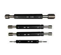 Jeu de jauges à filetage fin métrique-M2, M2.2, M2.5, M3, M3.5, M4X0.5, M5X0.5, M6X0.75, M7, M8, M9, M10X1, M11X0.75 1 pièces(M8x1)