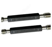 Jeu de jauges à vis à filetage fin unifié - Jauge de filetage HSS à droite 0-80 à 3/8, haute précision et durabilité, 1 pièce(4-48 Unf)