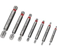 Jeu de jauges de filetage limite 6H 1 pc. de chaque M3, M4, M5, M6, M8, M10, M12 pour filetage métrique ISO