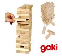Jeu De Jenga Tour En Bois Jeu D'adresse 51 Pcs Enfants 5 Ans + G
