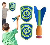 Jeu de, Jeu de Lancement de Fléchettes - Forme de Fléchettes Sticky Dart Board en Mousse Attrape-fléchette,Eva, Jouet interactif Parent-Enfant, Coordination œil-Main pour garçons Filles