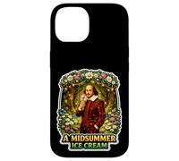 Jeu de Jeu de Mots Amusant Shakespeare de la crème glacée de mi-été Coque pour iPhone 14