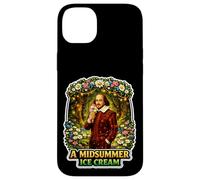 Jeu de Jeu de Mots Amusant Shakespeare de la crème glacée de mi-été Coque pour iPhone 14 Plus