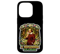 Jeu de Jeu de Mots Amusant Shakespeare de la crème glacée de mi-été Coque pour iPhone 14 Pro