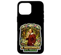 Jeu de Jeu de Mots Amusant Shakespeare de la crème glacée de mi-été Coque pour iPhone 16 Pro Max