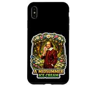 Jeu de Jeu de Mots Amusant Shakespeare de la crème glacée de mi-été Coque pour iPhone XS Max