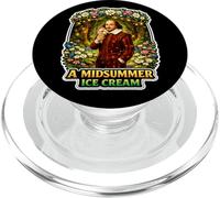 Jeu de Jeu de Mots Amusant Shakespeare de la crème glacée de mi-été PopSockets PopGrip pour MagSafe