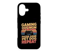 Jeu de Jeu pour Chien et Maman - Répétition rétro Coque pour iPhone 17