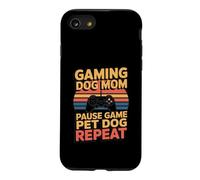 Jeu de Jeu pour Chien et Maman - Répétition rétro Coque pour iPhone SE (2020) / 7/8